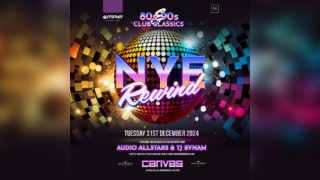 NYE REWIND 80s & 90s Celebration w/ Audio Allstars & TJ Byham