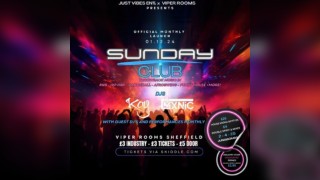 JUST ViBES ENT. x VIPER ROOMS PRESENTS: SUNDAY CLUB