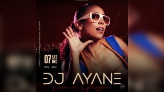 DJ AYANE ( French Deck Master) - LIVE IN GLASGOW- FRANCOPHONE