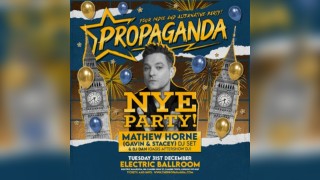 Propaganda NYE Party ft. Gavin & Stacey's Mathew Horne (DJ Set)