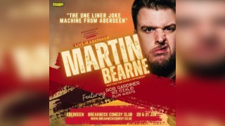 MARTIN BEARNE : ONE LINER COMEDY KING : Live