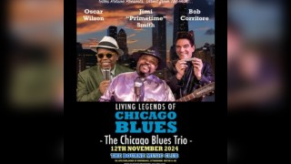 THE LIVING LEGENDS OF CHICAGO BLUES - The Chicago Blues trio