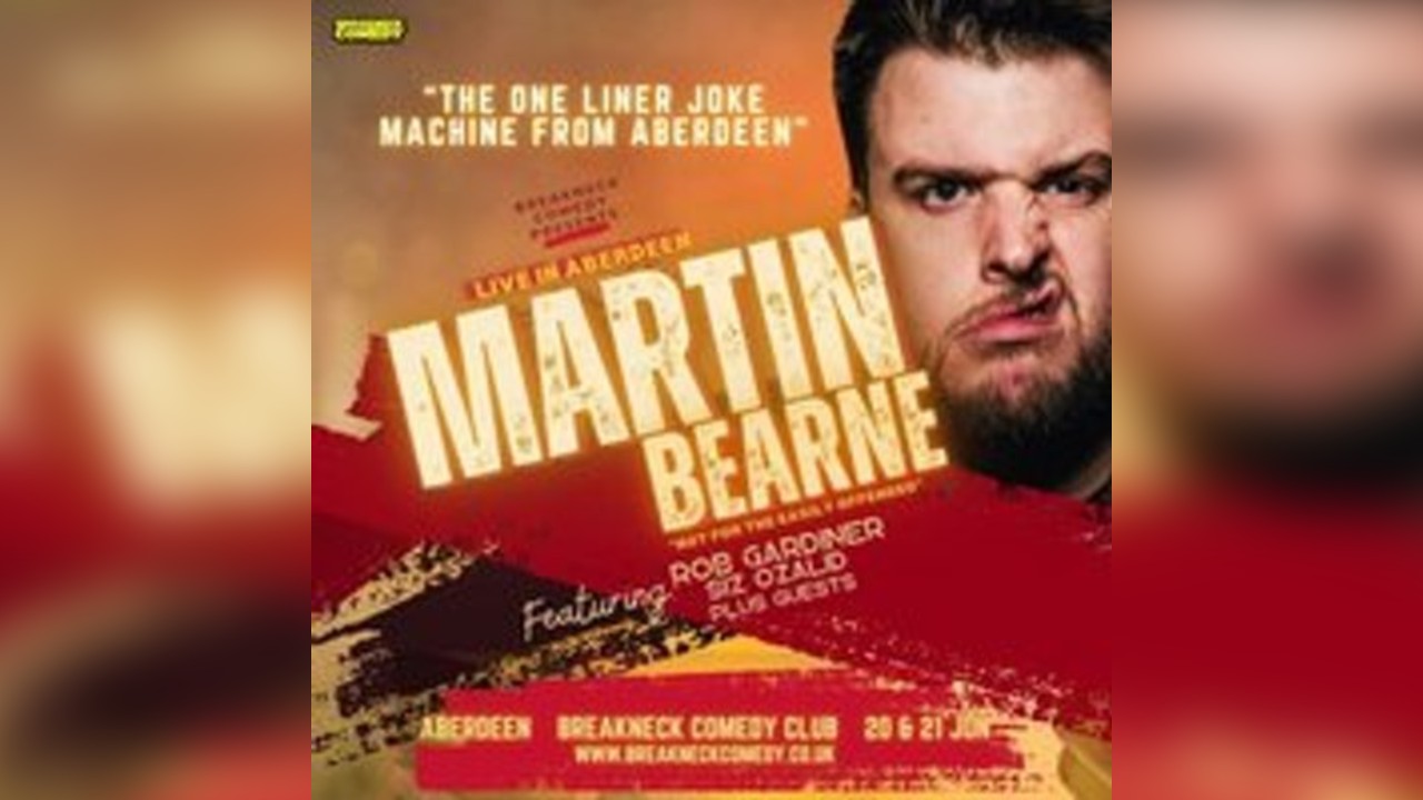MARTIN BEARNE : ONE LINER COMEDY KING : Live