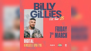 Digital and FM presents: The Official Billy Gillies UK Tour