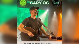 Gary Og returns to Liverpool Irish Centre