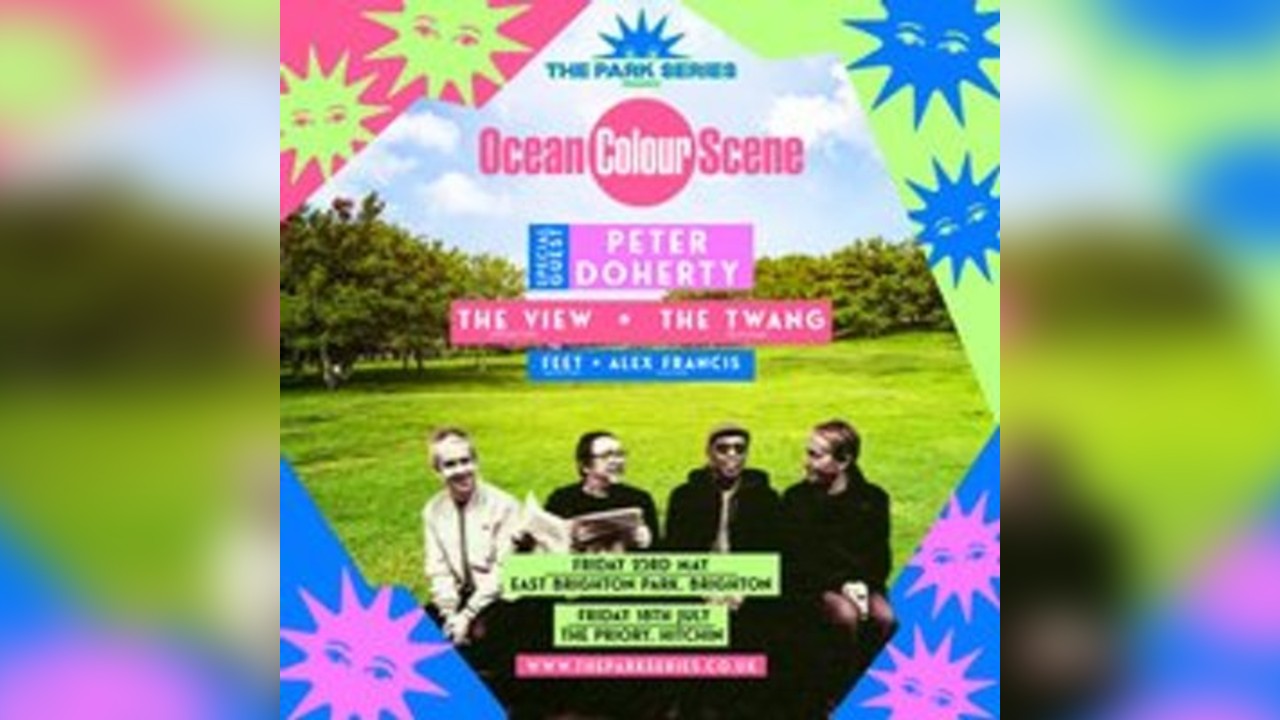 Park Series Hitchin: Ocean Colour Scene, Peter Doherty & More