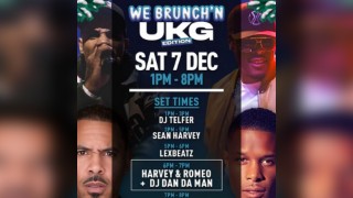 Webrunch'n - UK GARAGE with MC HARVEY, ROMEO & DAN DA MAN