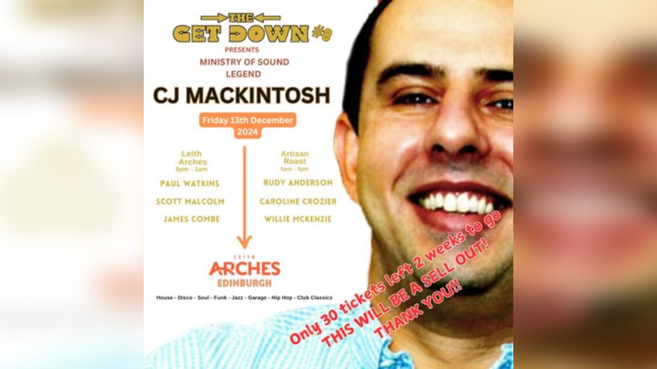 TheGetDown #8 Presents CJ Mackintosh