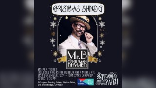 Christmas shindig with Mr. B the gentleman rhymer