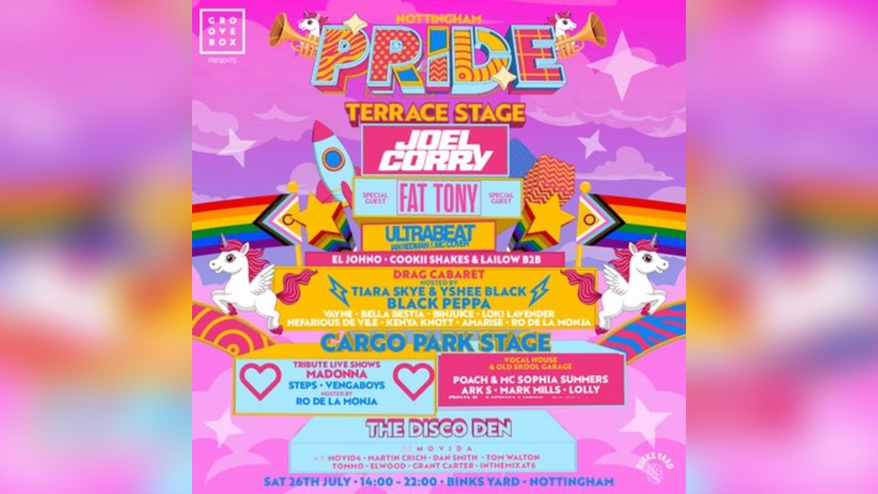 JOEL CORRY, FAT TONY | Groovebox Pride Festival at Binks Yard