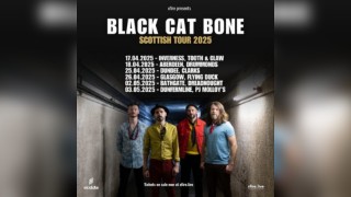 Black Cat Bone + support - Glasgow