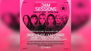 Jam Sessions Present : Ladies Night w/ JADE LOUISE & KAZ + MORE