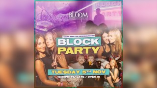 Block Party : Tuesday 5th Novemebr