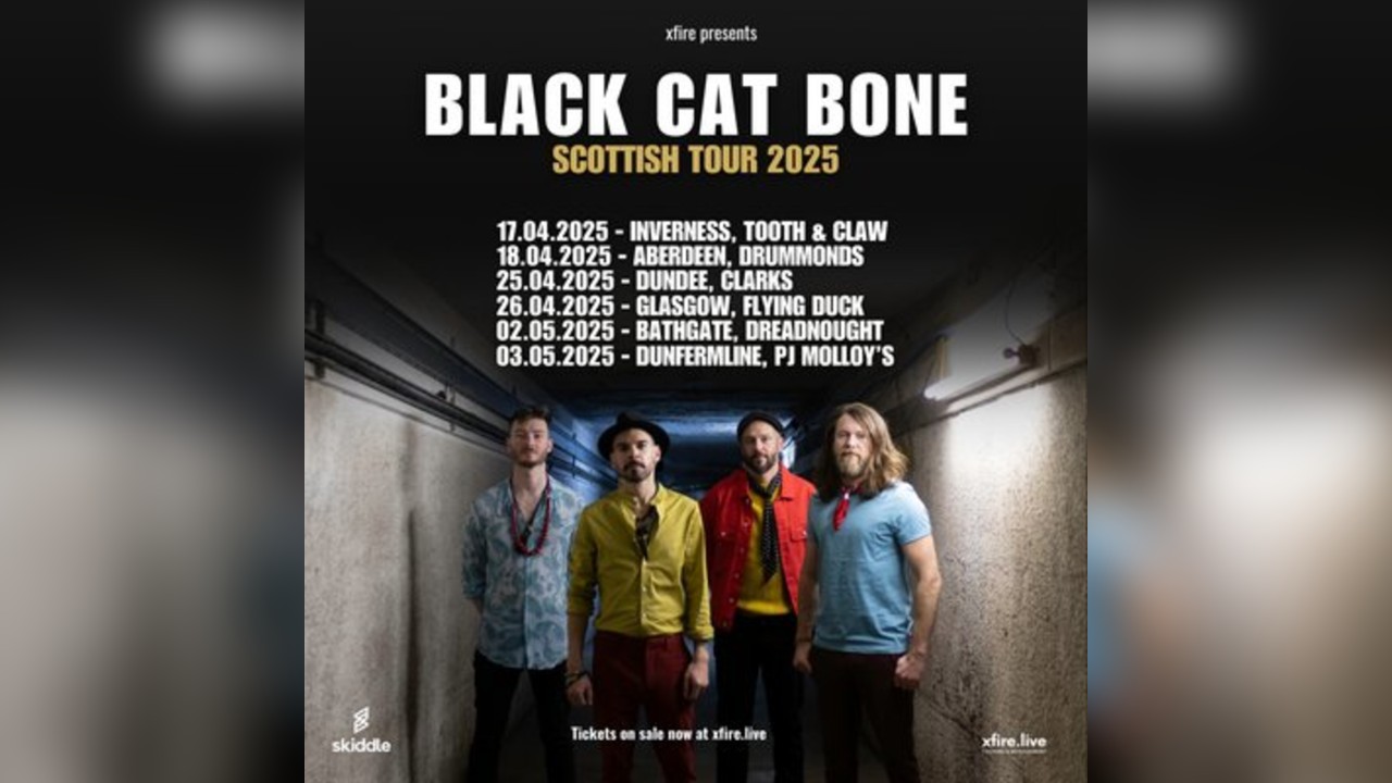 Black Cat Bone + support - Inverness