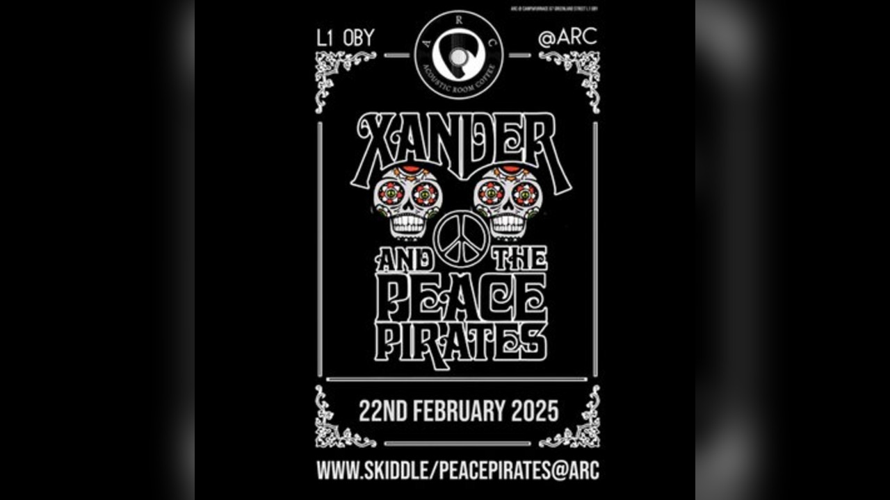 Xander and The Peace Pirates live @ ARC