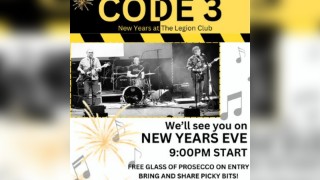 Code 3  - New Years Live Music Gig