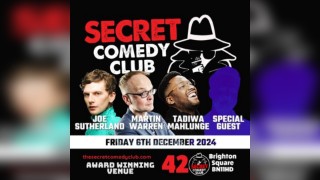 The Secret Comedy Club Friday