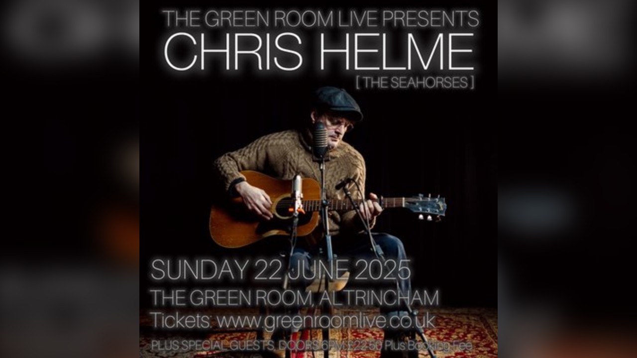 Chris Helme (The Seahorses) at The Green Room, Altrincham