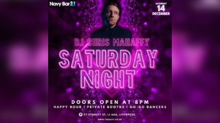 SATURDAY NIGHT PARTY with DJ Chris Mahaffy @ Navy Bar 2.1