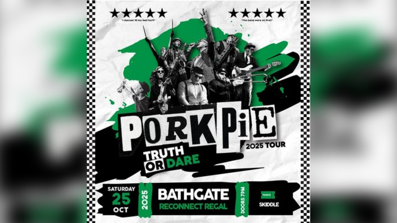 PorkPie Live plus DJ's at Reconnect Regal Theatre, Bathgate