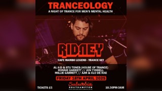 Tranceology- mens mental health charity trance event