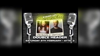 Chloe Radcliffe and Stuart Laws Comedy Stand Up in Southampton