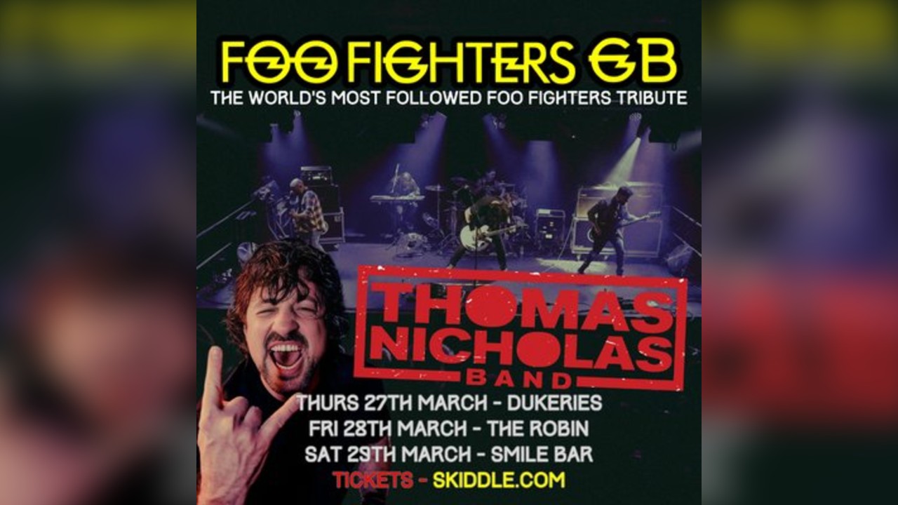 Foo Fighters GB & Thomas Nicholas Band 2025 UK Tour. Dukeries