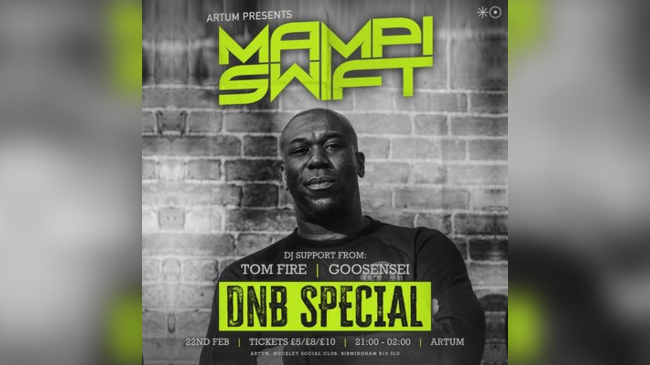 Artum Presents: MAMPI SWIFT (DnB Special)