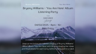 Bryony Williams - 'You Are Here' Album Listening Party