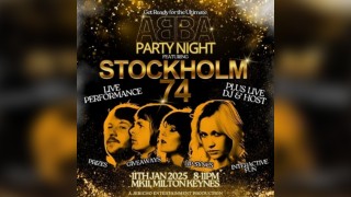 Stockholm 74 - Tribute to ABBA - MK11Milton Keynes - 11.01.25