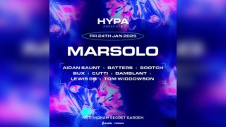 HYPA Presents Marsolo In The Garden