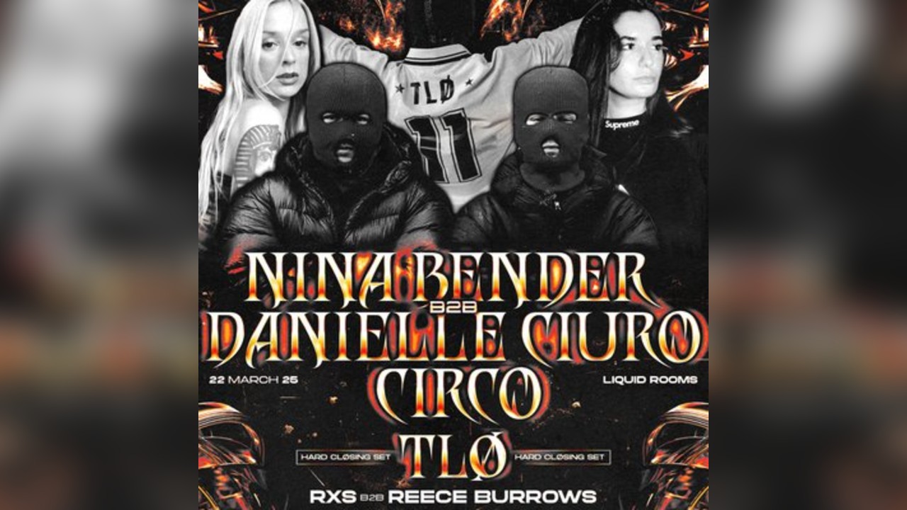 Bl4ckout presents Nina bender b2b Danielle Ciuro.