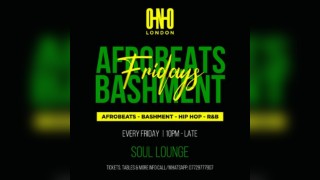 Afrobeats & Bashment Fridays