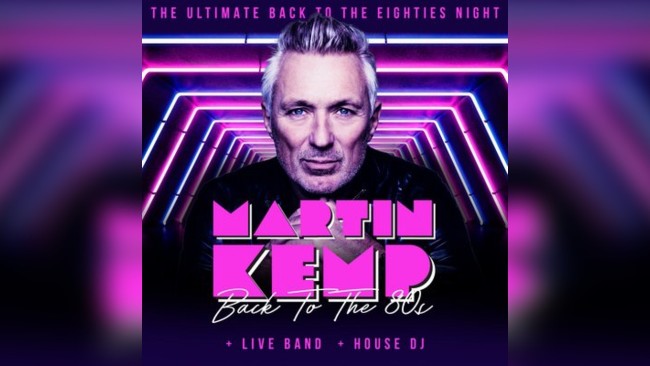 Martin Kemp Back to the 80s Party