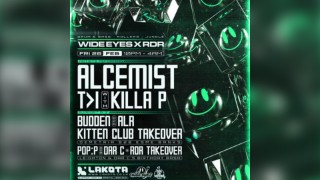 Wide Eyes X RDR: Alcemist, T>I w/ Killa P + more