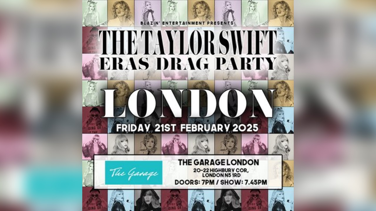 The Taylor Swift Eras Drag Party - London