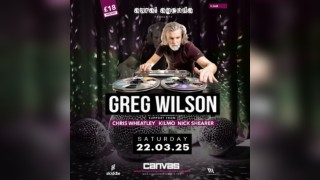 Aural Agenda presents Greg Wilson