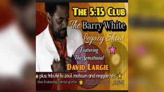 Barry White Tribute plus Soul, Motown & Reggae