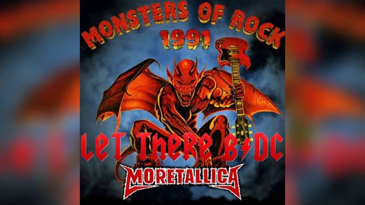 Donington Monsters of Rock 1991 - LET THERE B/DC & MORETALLICA
