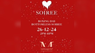 BOXING DAY SOIREE at MENAGERIE