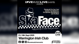 SKA FACE (Ska+2Tone tribute) -Warrington Irish Club- Fri 19 Sept