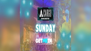 Cargo Manchester // Industry Every Sunday // House, RnB, Hip Hop, Club Classics, Cheese, Indie // 3 Rooms, 2000+ People 