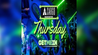 Cargo Manchester // Every Thursday // House, RnB, Hip Hop, Club Classics, Cheese, Indie // 3 Rooms, 2000+ People