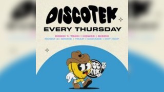 Discotek - Every Thursday - The Essential mid week turn up