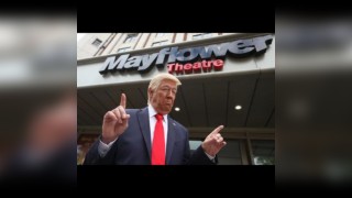 Mike Osman as Donald Trump in Southampton