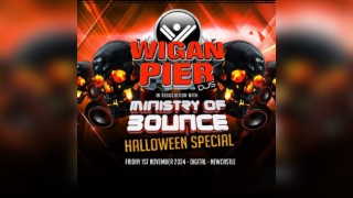 Wigan Pier Dj's in association with Ministry of Bounce Halloween