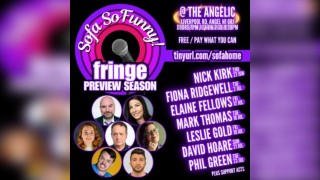 Sofa SoFunny Fringe Preview: Nick Kirk + support