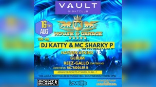 Uk House and Garage in Bournemouth // MC SHARKY P & MC RIDDLER B