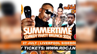 Liverpool Real Deal Comedy Jam Summer Time  Comedy Party Brunch
