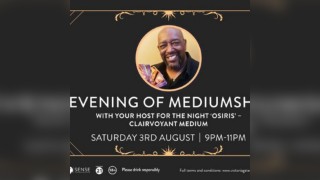 An Evening of Mediumship with the Legendary 'Osiris' *FREE show*